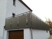 Balkonbau und das Anbringen von Gel&auml;ndern mit Metallbau Falke